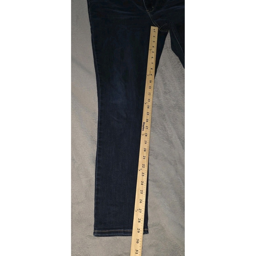 Levi's 311 Shaping Skinny Jeans Womens Dark Wash Blue Denim‎ Stretch Size 31 - Picture 12 of 16